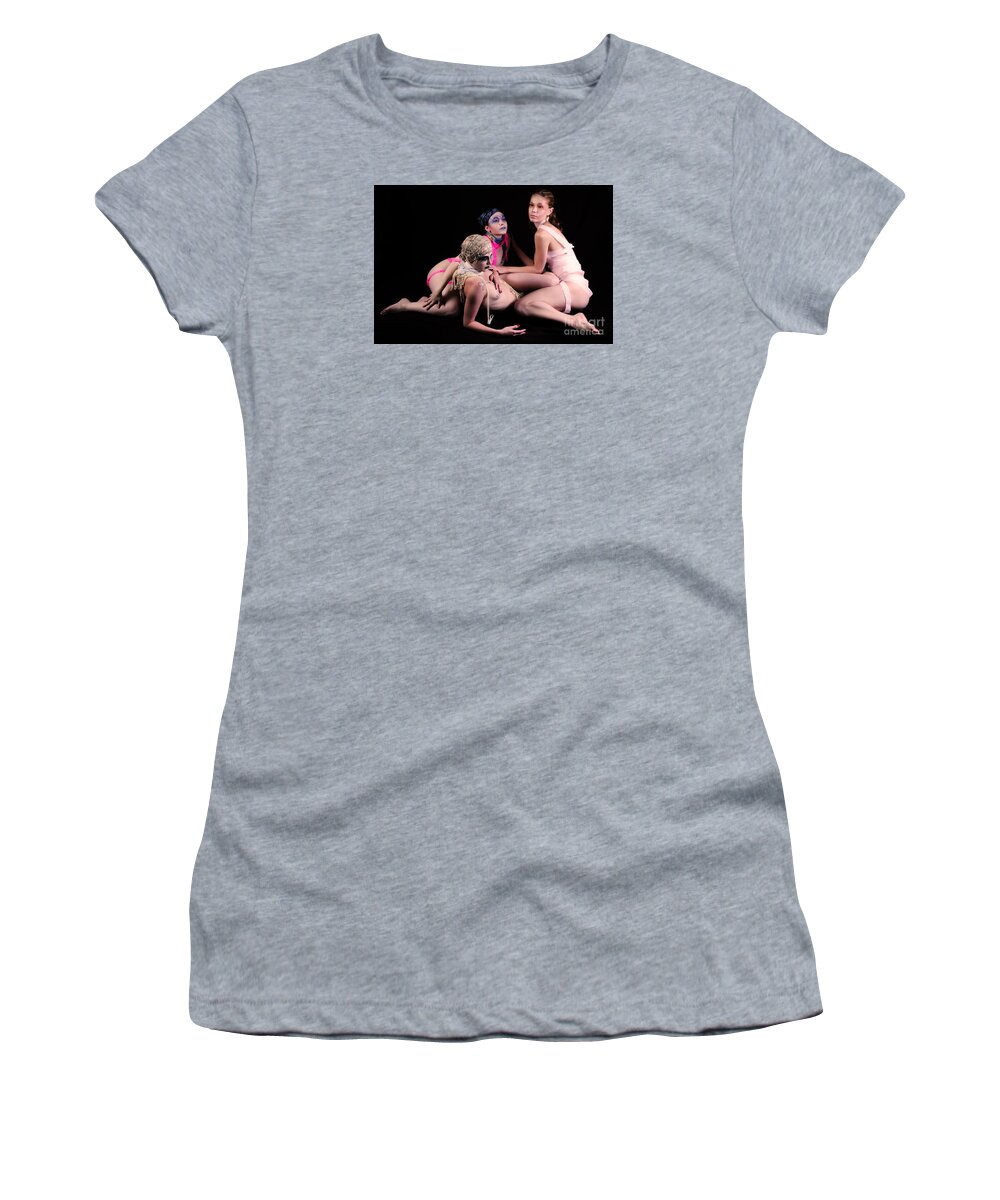 Artistic Women's T-Shirt featuring the photograph Theatrical performance by Robert WK Clark