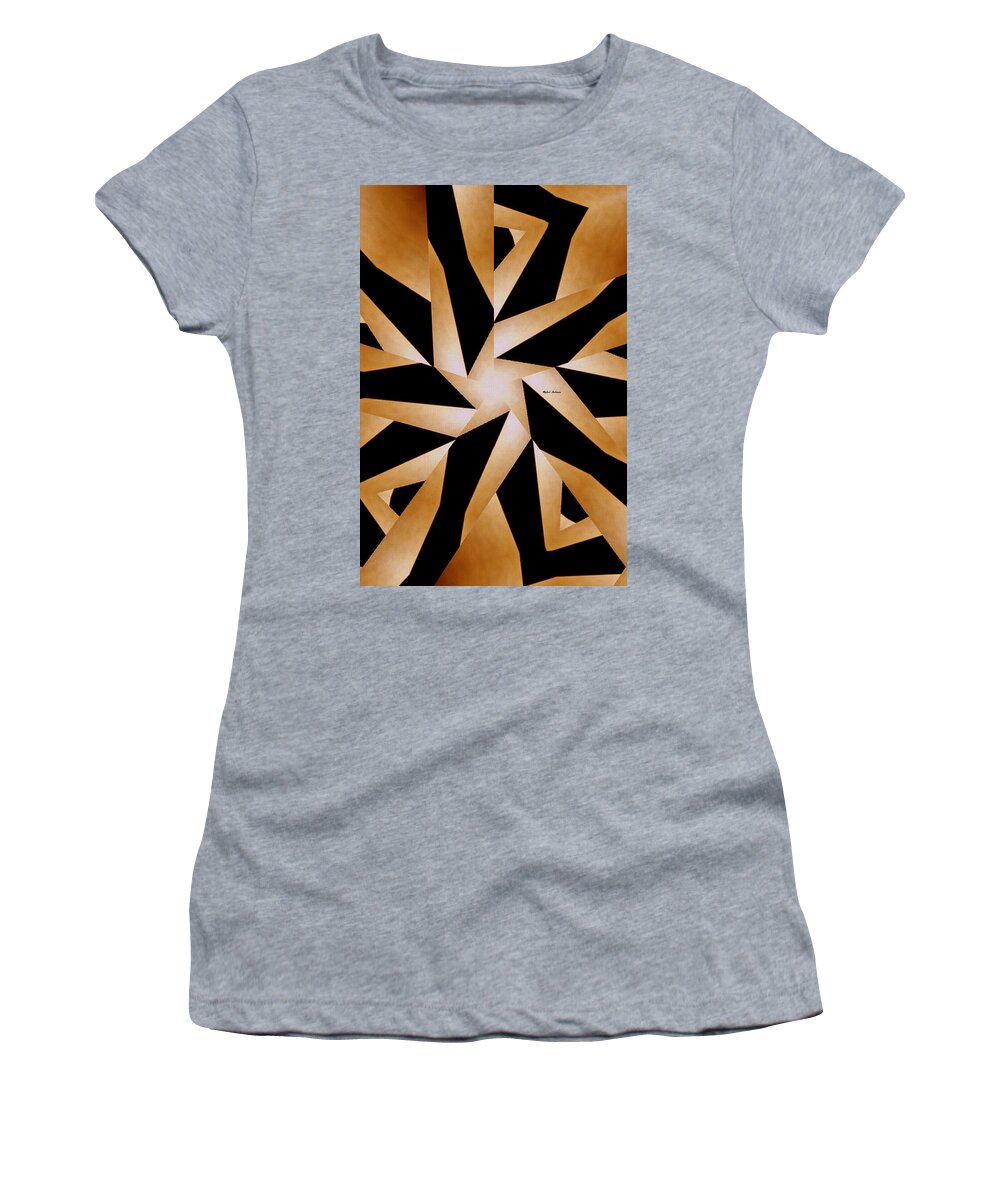 Rafael Salazar Women's T-Shirt featuring the painting There is a Star on each one of us by Rafael Salazar