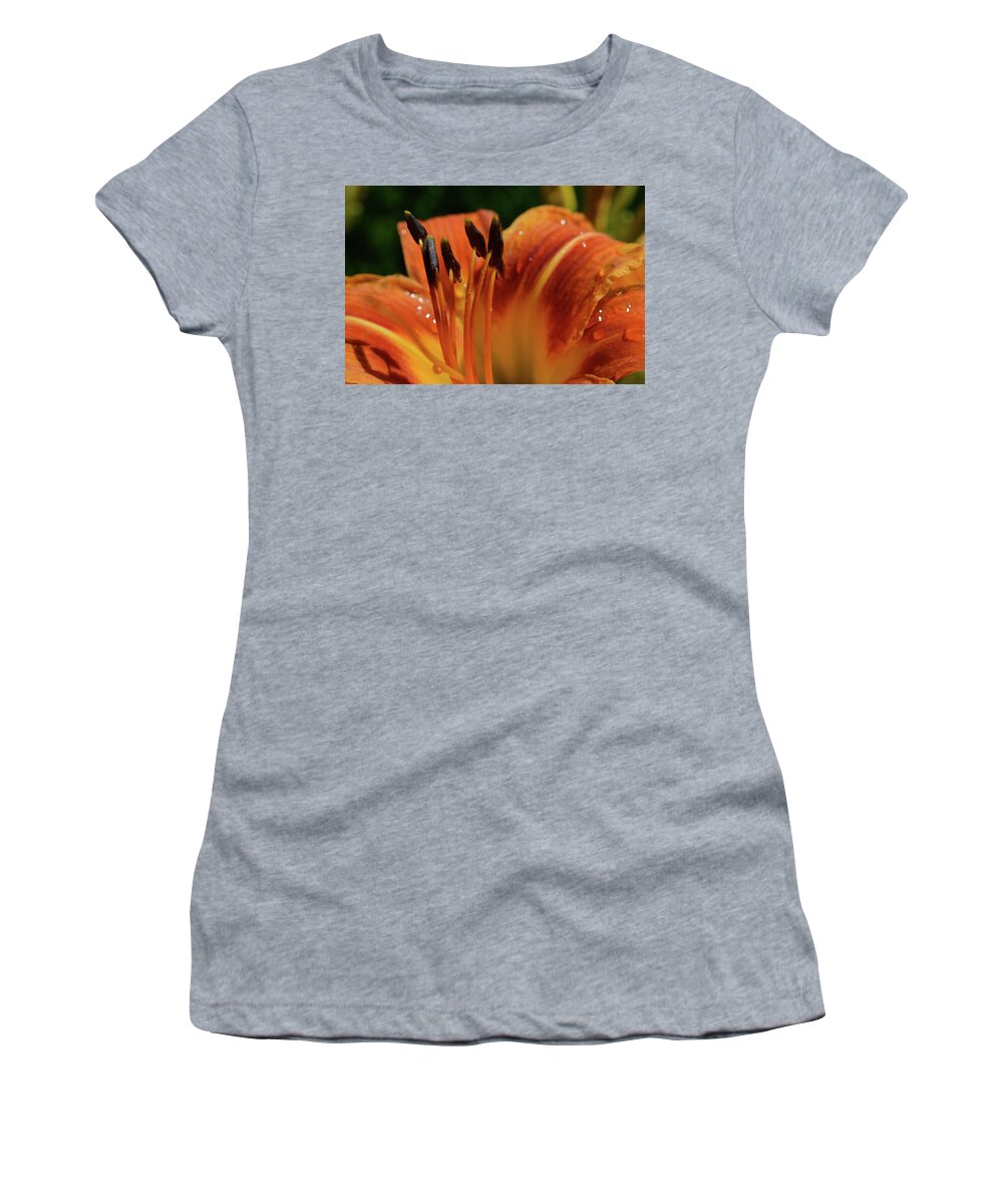 Flowers Women's T-Shirt featuring the photograph Tiger Lily by David Thompsen