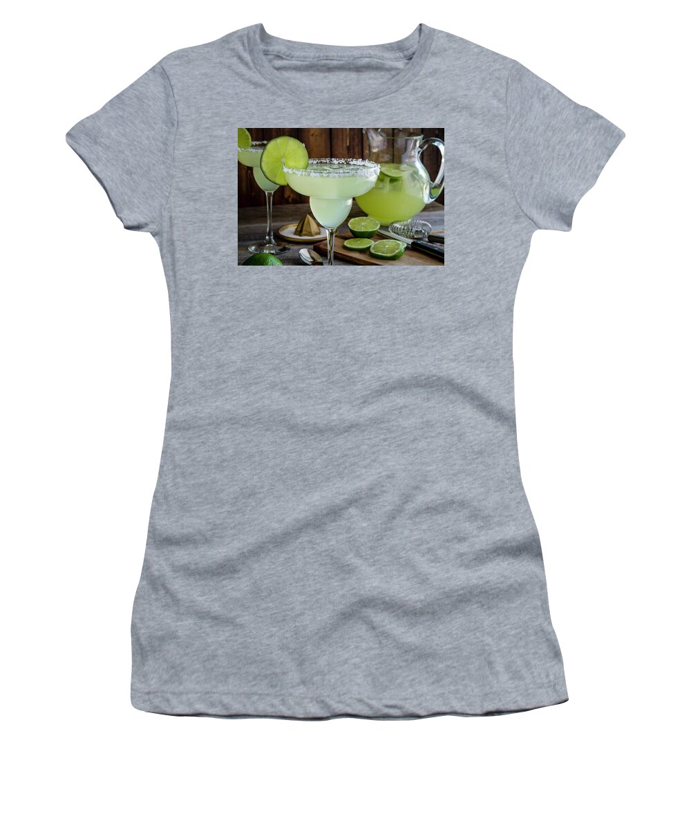 Hawthorne Strainer Women's T-Shirt featuring the photograph Time for Margaritas by Teri Virbickis