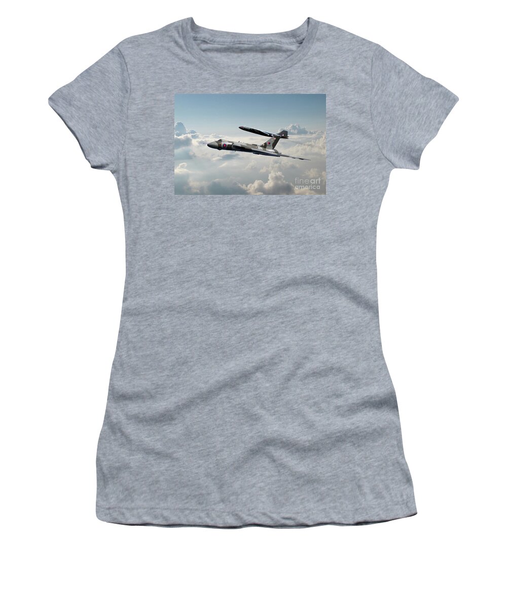 Vulcan Women's T-Shirt featuring the digital art To The Sky by Airpower Art