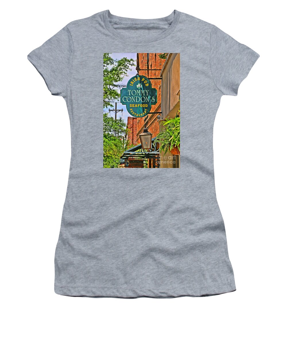Tommy Condons Women's T-Shirt featuring the photograph Tommy Condons Charleston 1045 b by Jack Schultz