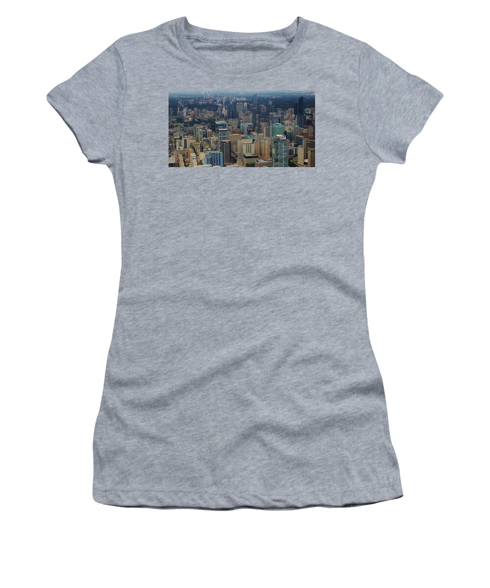 Toronto Women's T-Shirt featuring the photograph Toronto Canada by Christopher James
