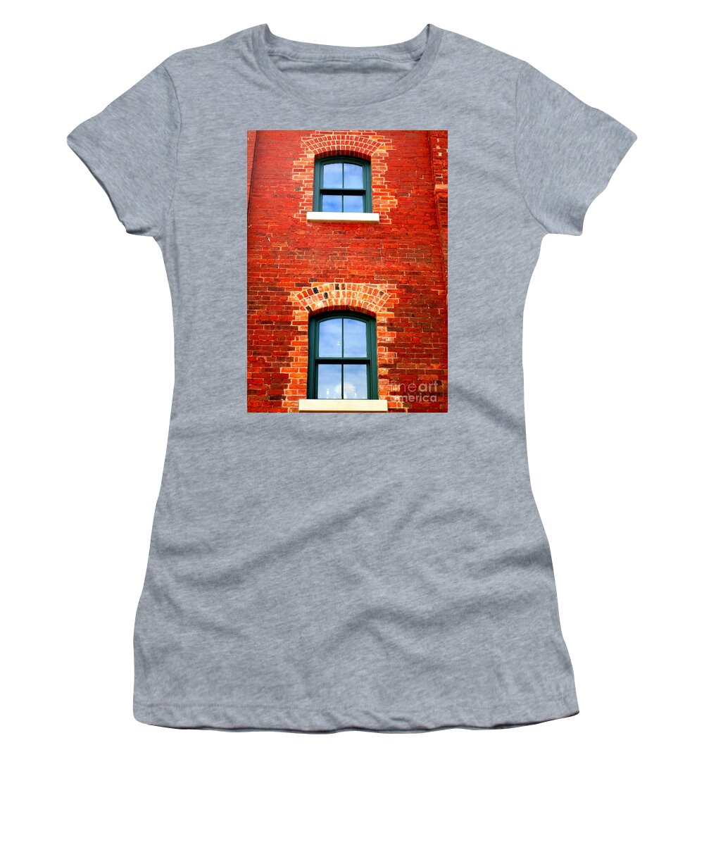 Toronto Women's T-Shirt featuring the photograph Toronto Windows by Randall Weidner