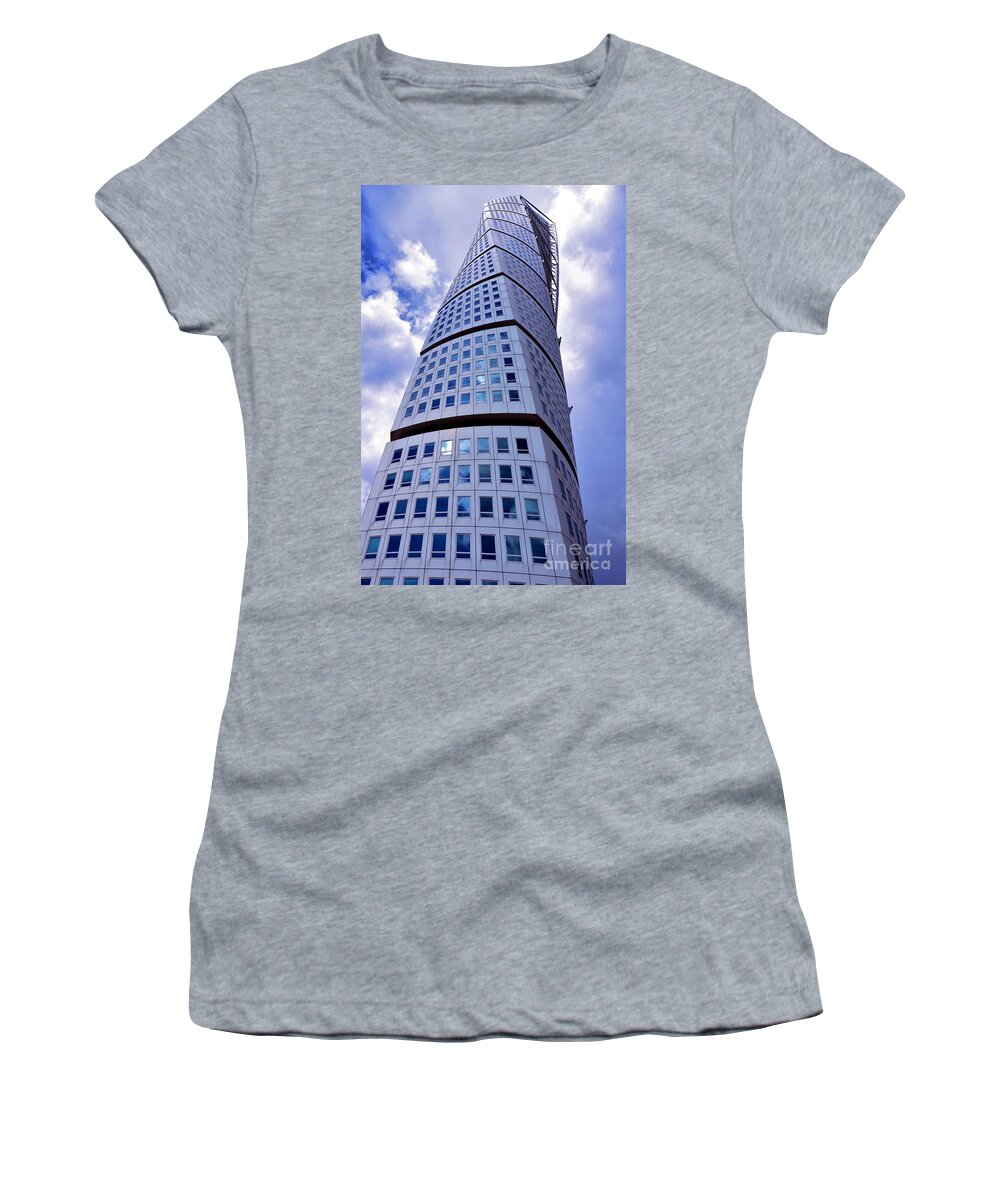 Torso Tower Women's T-Shirt featuring the photograph Torso Tower by Elaine Berger