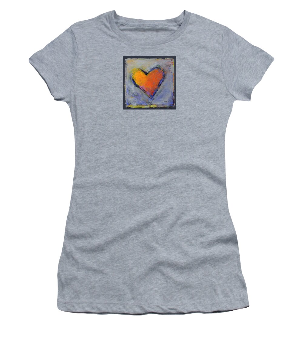Love Women's T-Shirt featuring the painting Love 6 by Konnie Kim