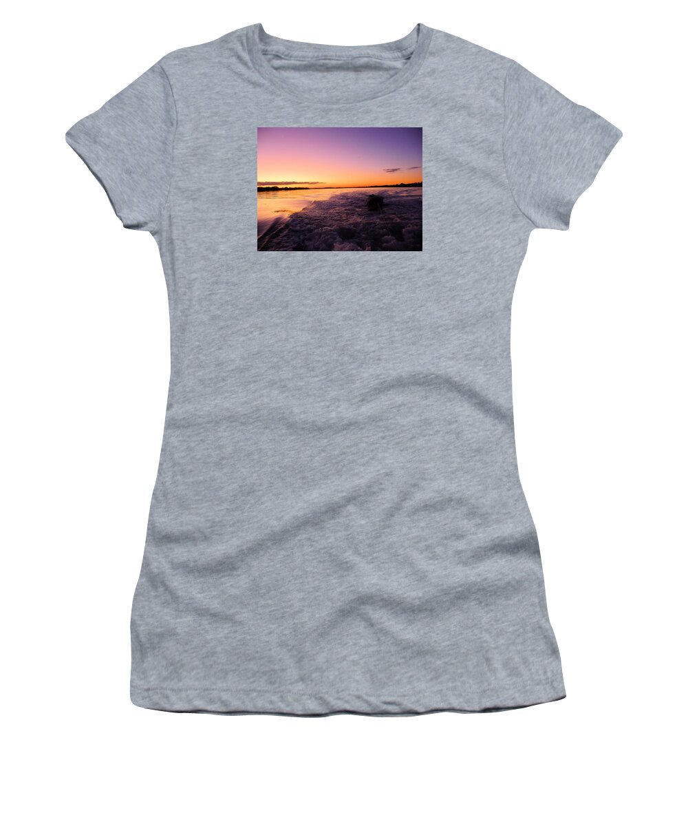 Boat Women's T-Shirt featuring the photograph Tow The Boat by Michael Blaine