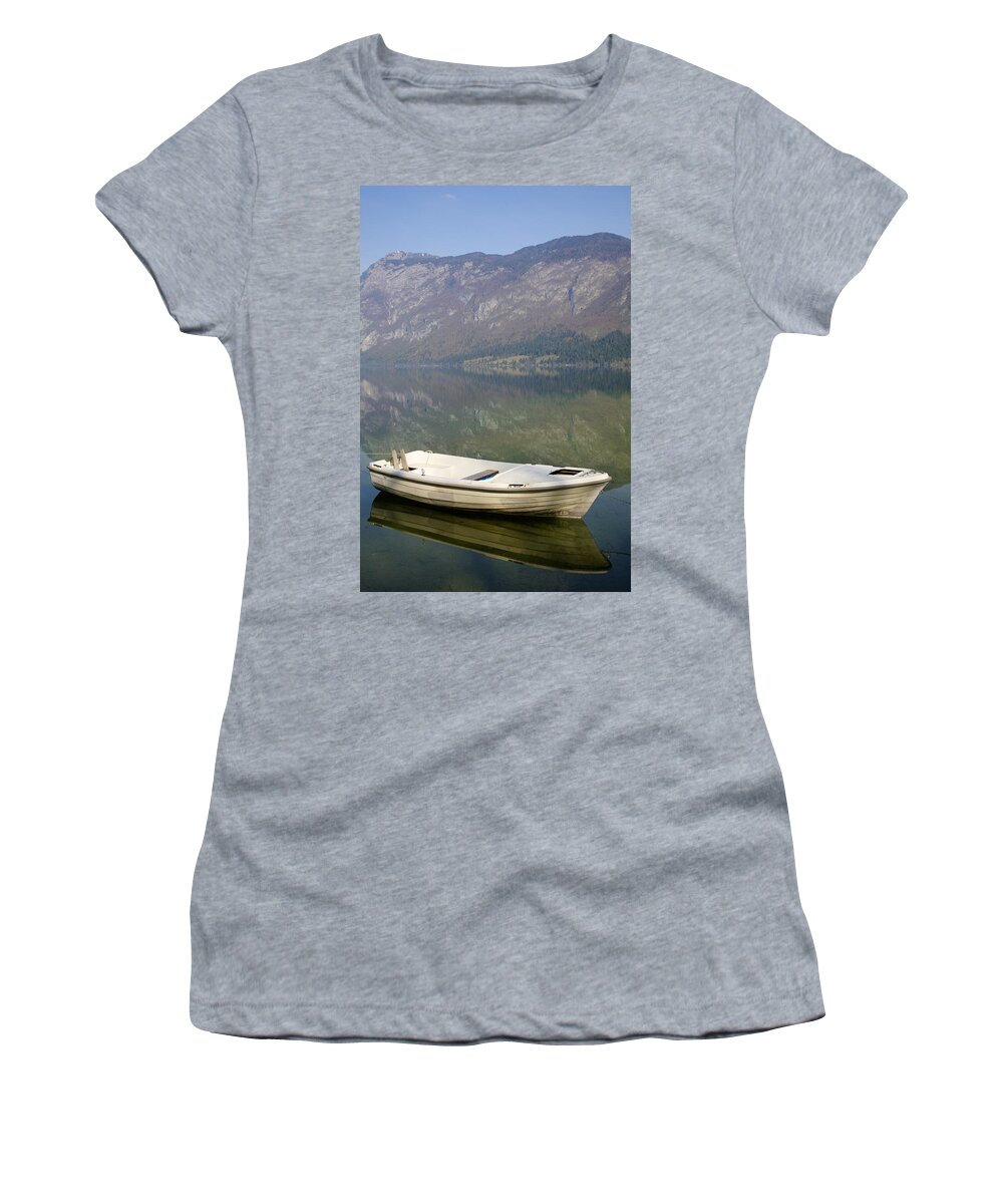 Mountains Women's T-Shirt featuring the photograph Tranquil by Ian Middleton