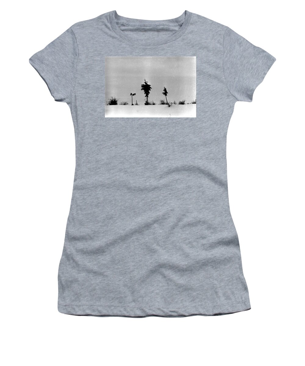 Winter Women's T-Shirt featuring the photograph Trinity by Steven Huszar