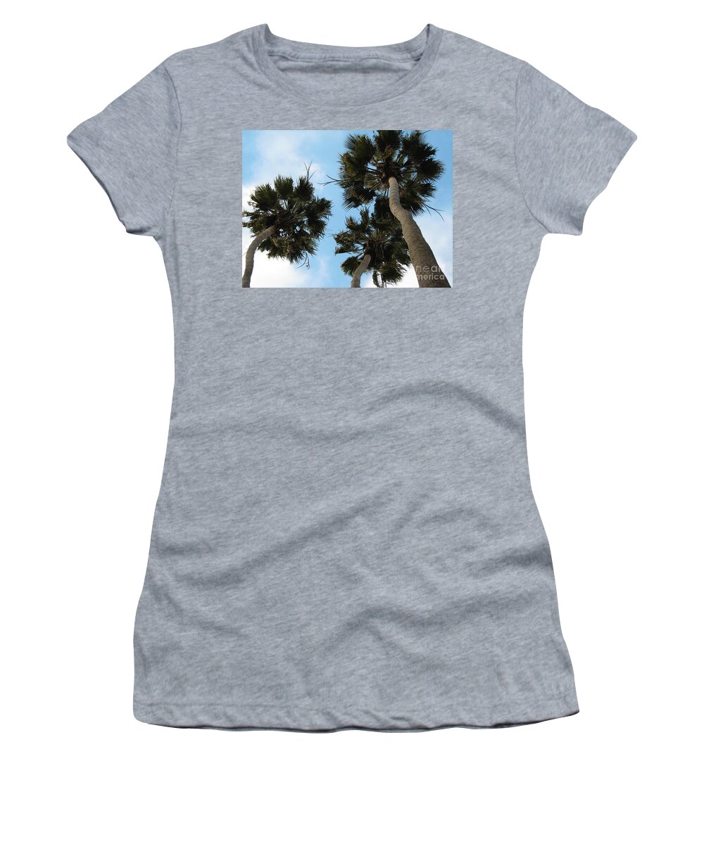 Tree Women's T-Shirt featuring the photograph Tropical Splendor by Glenda Zuckerman