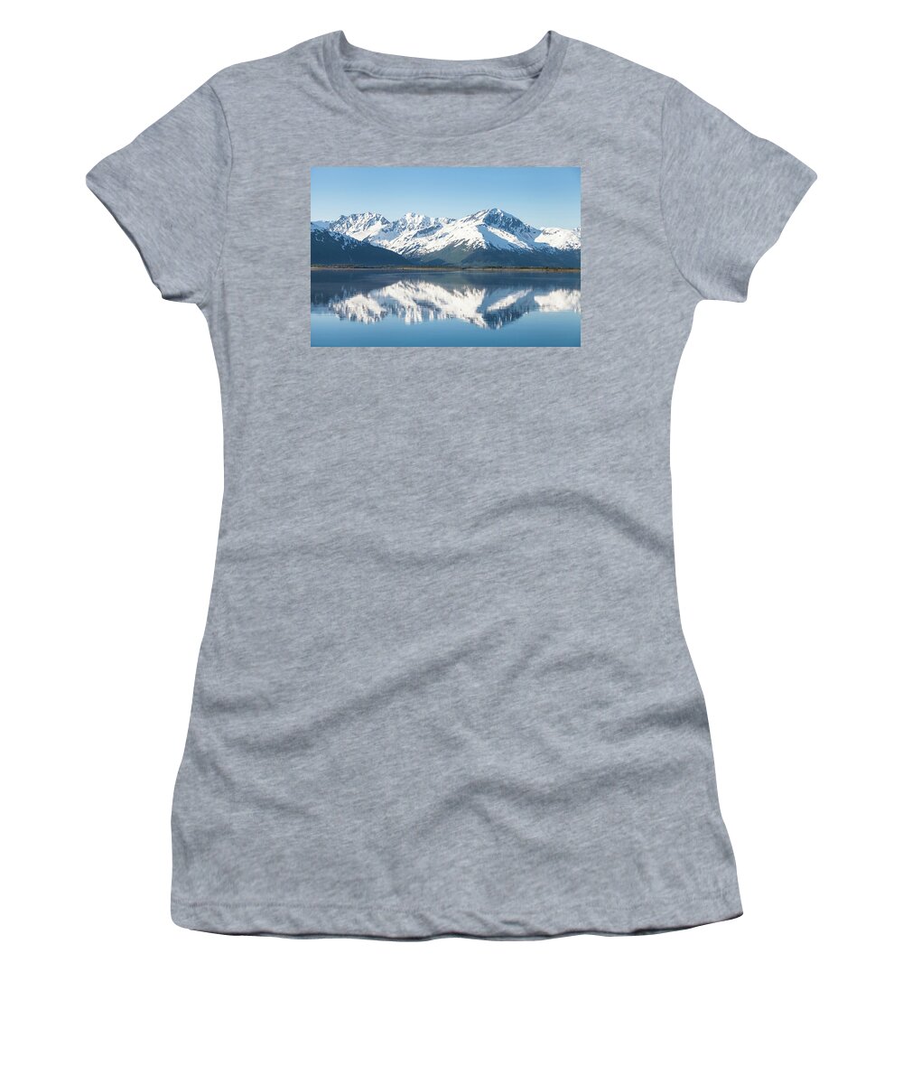Alaska Women's T-Shirt featuring the photograph Turnagain Arm, Alaska by Scott Slone