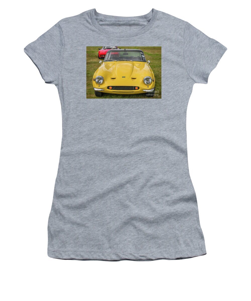 Tvr Women's T-Shirt featuring the photograph TVR Vixen S2 1969 by Adrian Evans