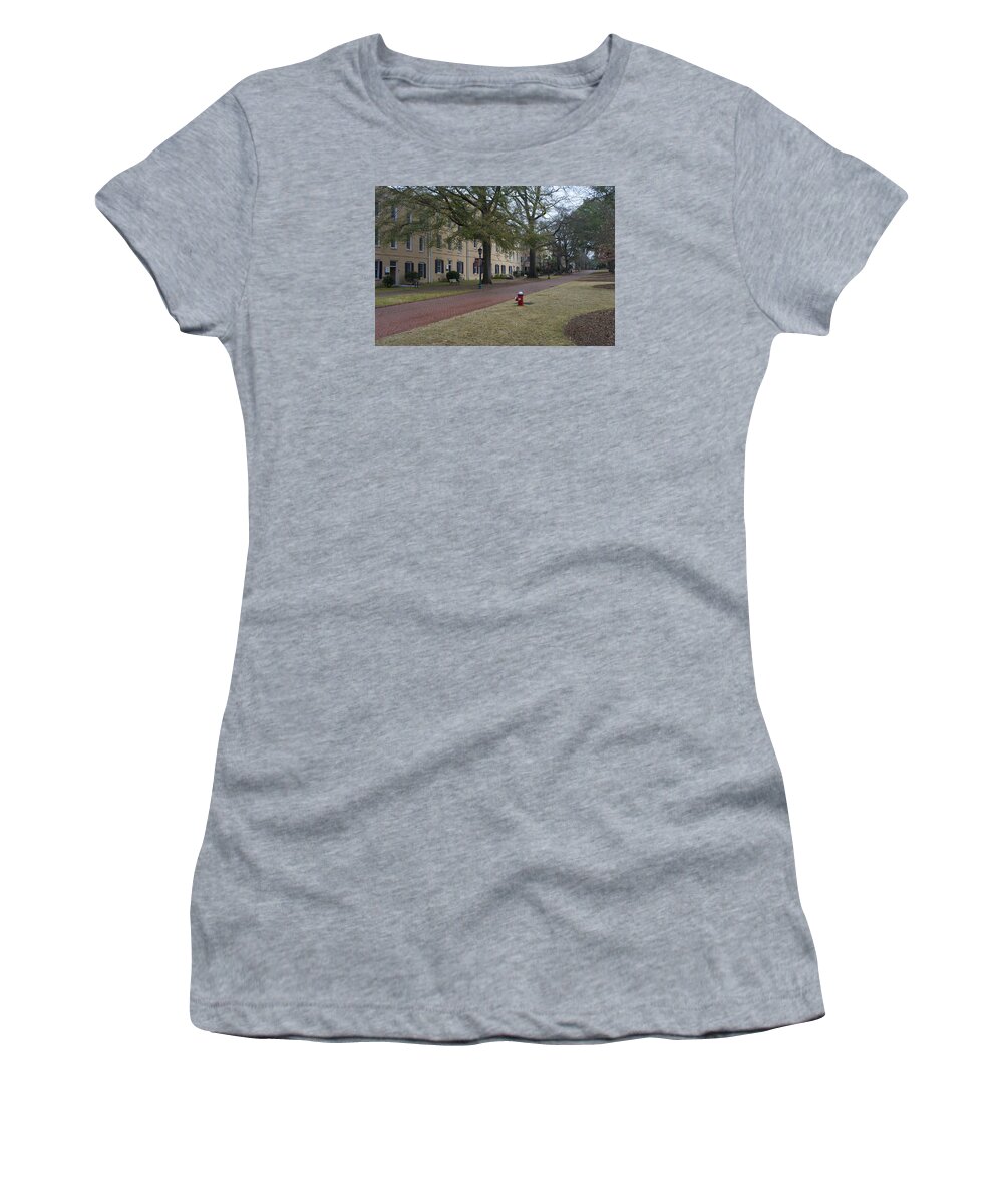 Nic Tours Women's T-Shirt featuring the photograph University Of South Carolina 2 by Skip Willits