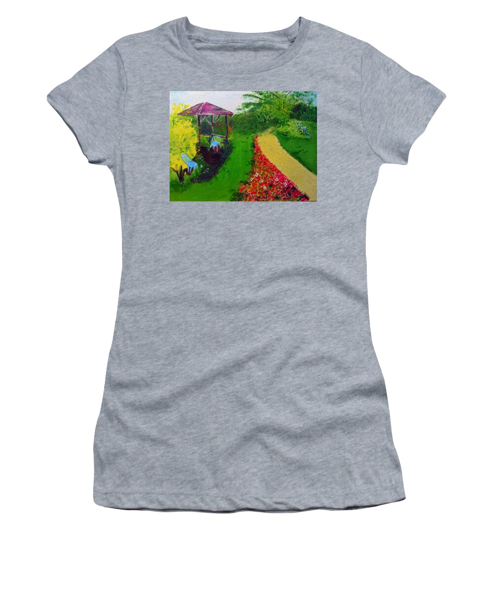 Prison Art Women's T-Shirt featuring the drawing Untitled by Ernie Boon