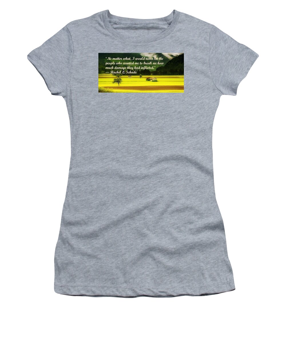  Women's T-Shirt featuring the photograph Uplifting237 by David Norman