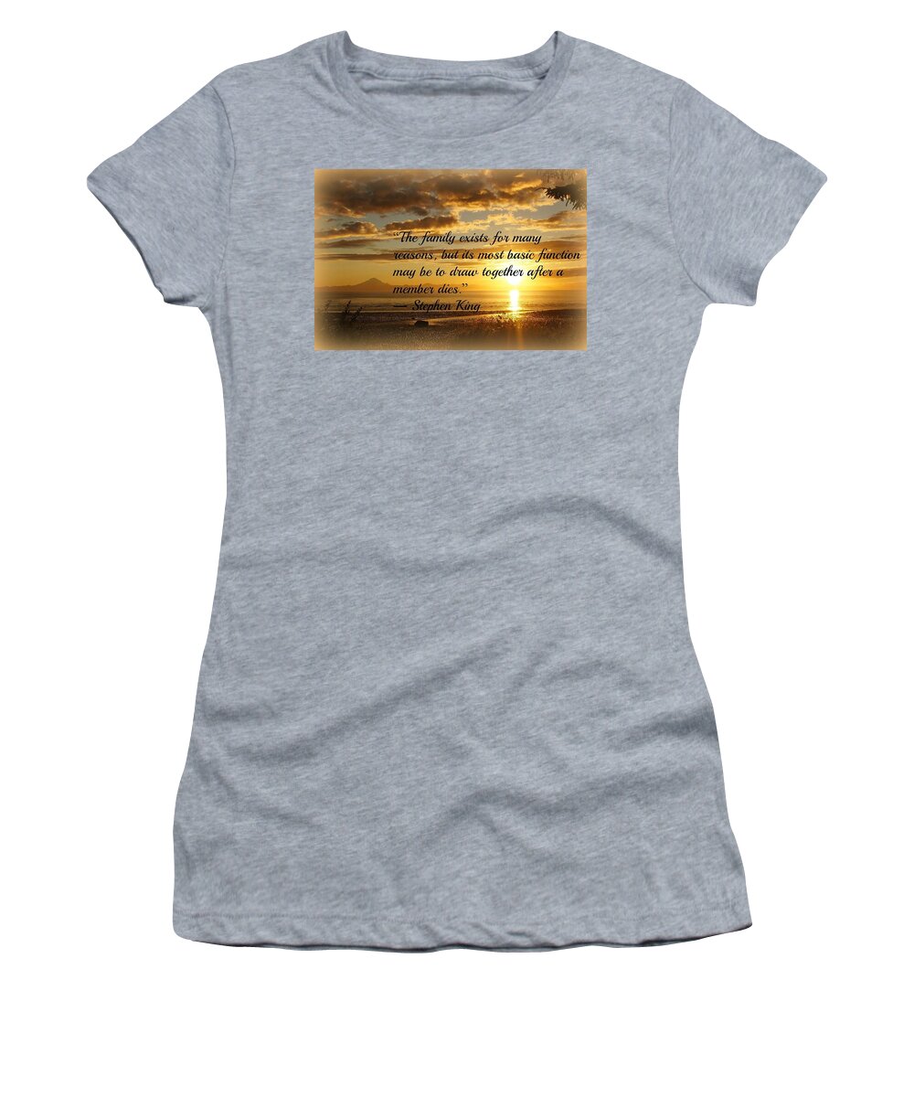  Women's T-Shirt featuring the photograph Uplifting246 by David Norman