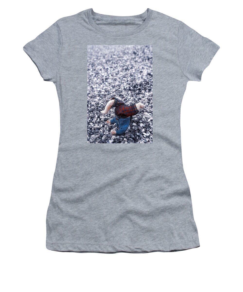 Doll Women's T-Shirt featuring the photograph Upside Down by Joana Kruse