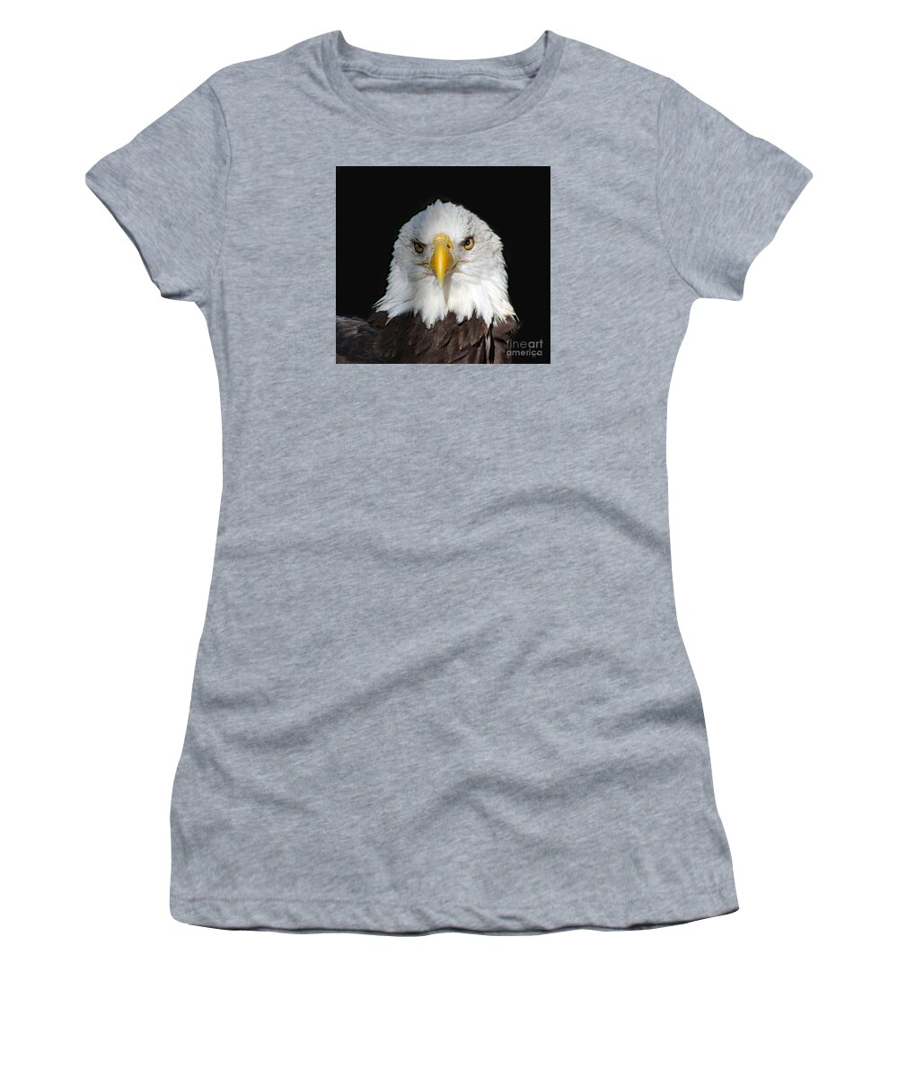 Bird Women's T-Shirt featuring the photograph USA Proud by DB Hayes
