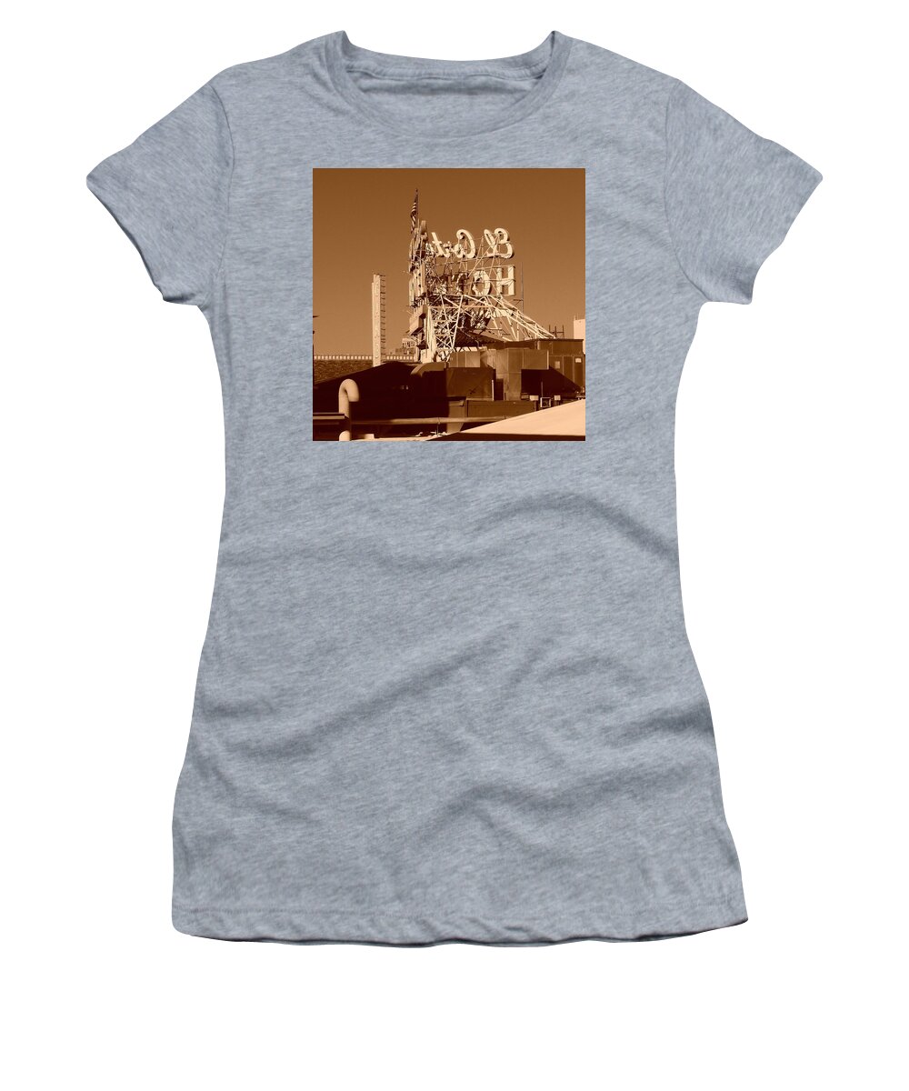 Vegas Icon Women's T-Shirt featuring the photograph Vegas Icon by Bill Tomsa