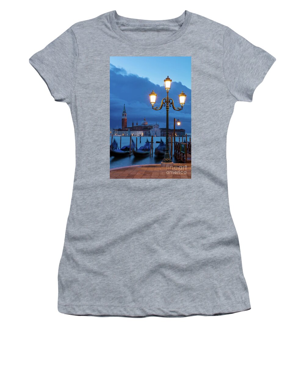 Venice Women's T-Shirt featuring the photograph Venice Dawn V by Brian Jannsen