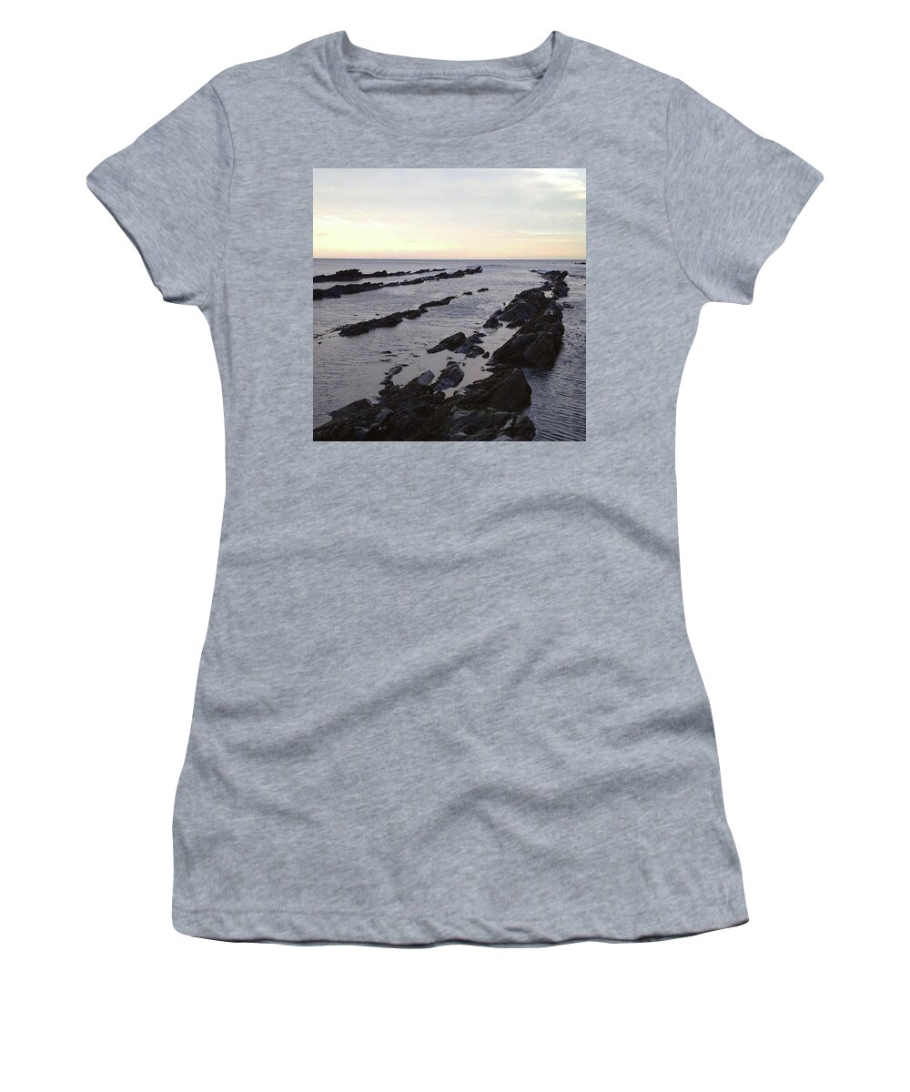 Northsea Women's T-Shirt featuring the photograph Ocean's Maw by Michael Paget