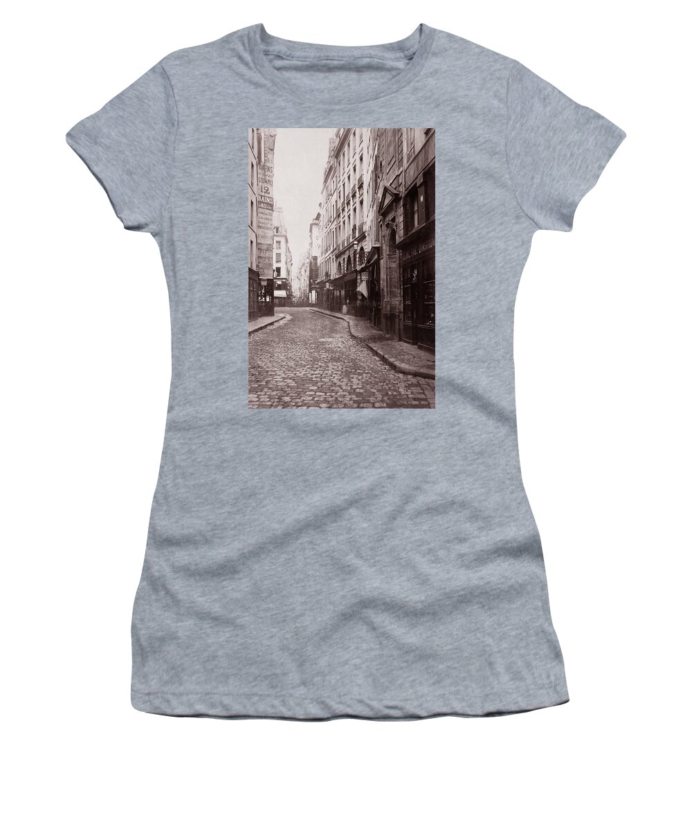 Paris Women's T-Shirt featuring the photograph Vintage Paris 27 by Andrew Fare