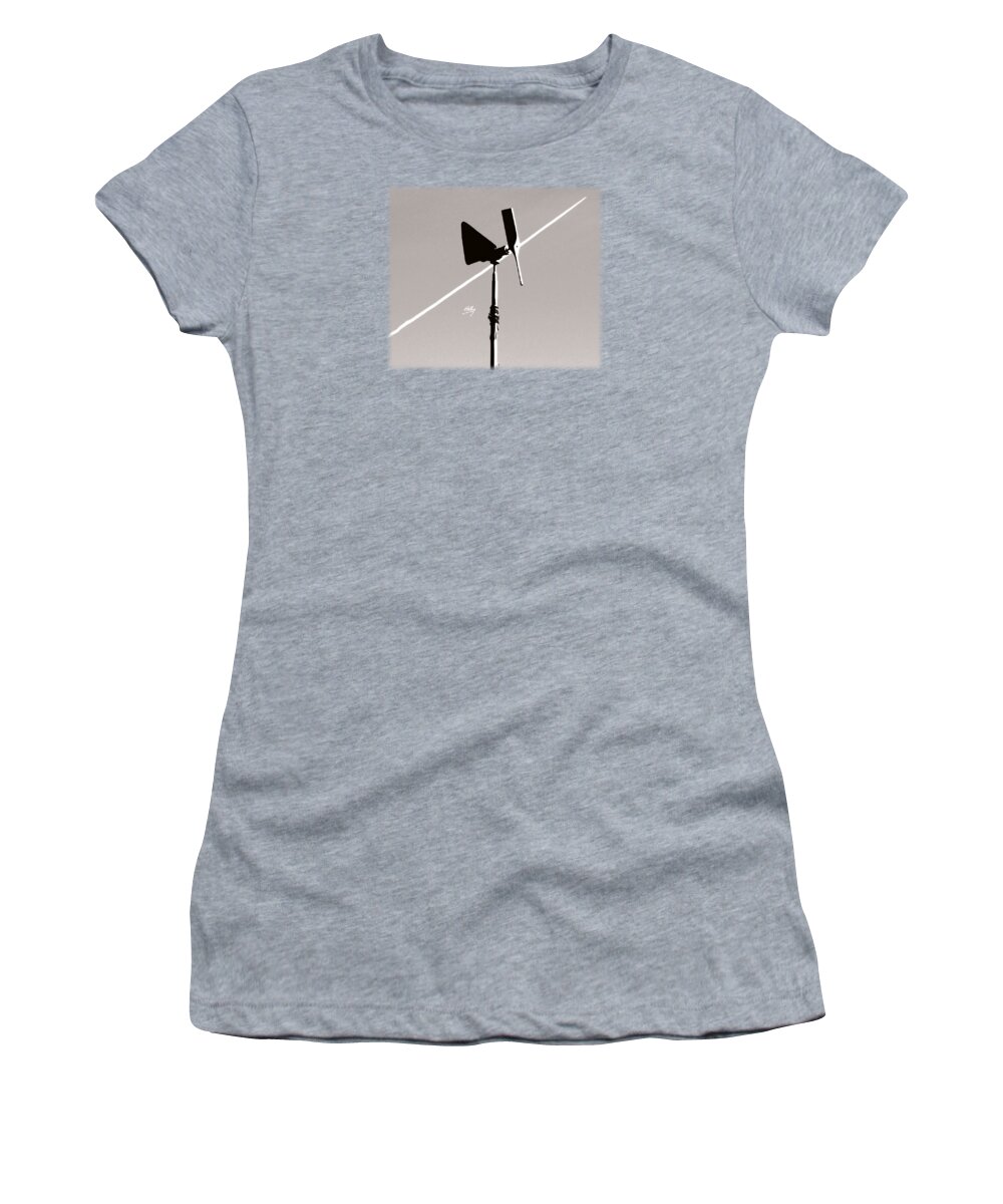 Weather Women's T-Shirt featuring the photograph Weather Vane by Linda Hollis
