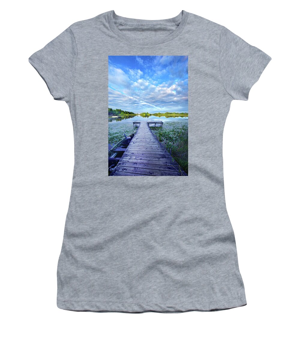 Summer Women's T-Shirt featuring the photograph Where Dreams Are Dreamt by Phil Koch