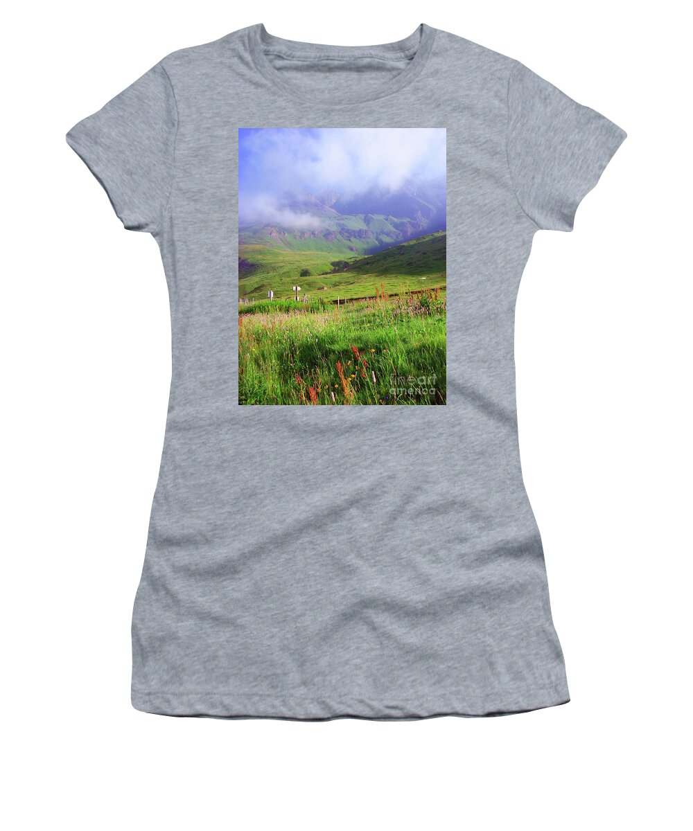 Nature Women's T-Shirt featuring the photograph Where The Sky Begins by Jasna Dragun