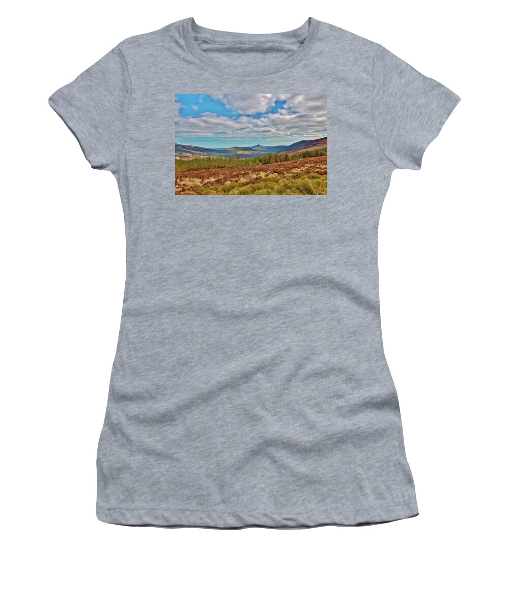 Wicklow Mountains Women's T-Shirt featuring the photograph Wicklow Mountains by Marisa Geraghty Photography