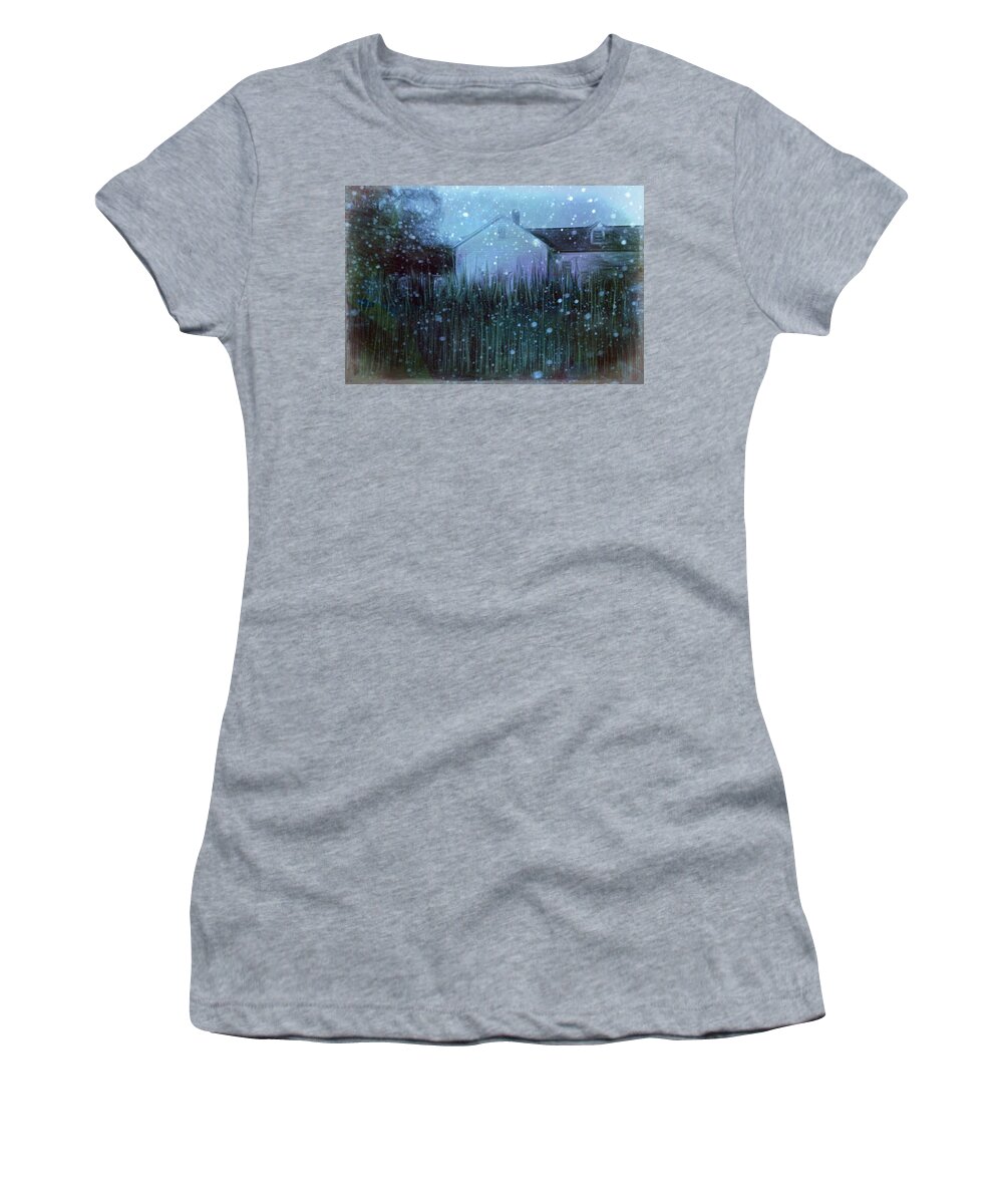 Winter Women's T-Shirt featuring the photograph Winter by Phyllis Meinke