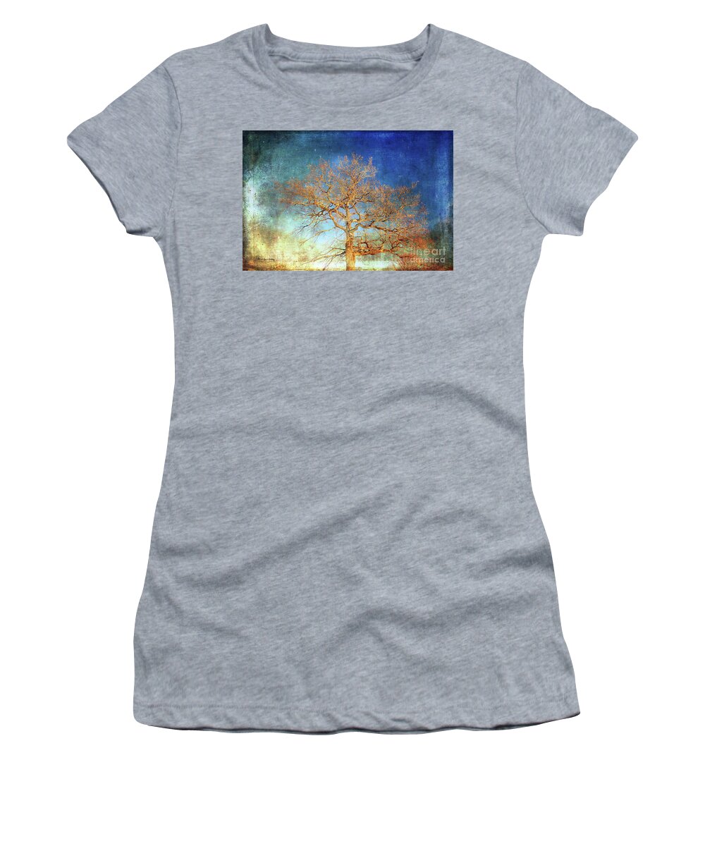 Tree Women's T-Shirt featuring the photograph Winter Promise by Randi Grace Nilsberg