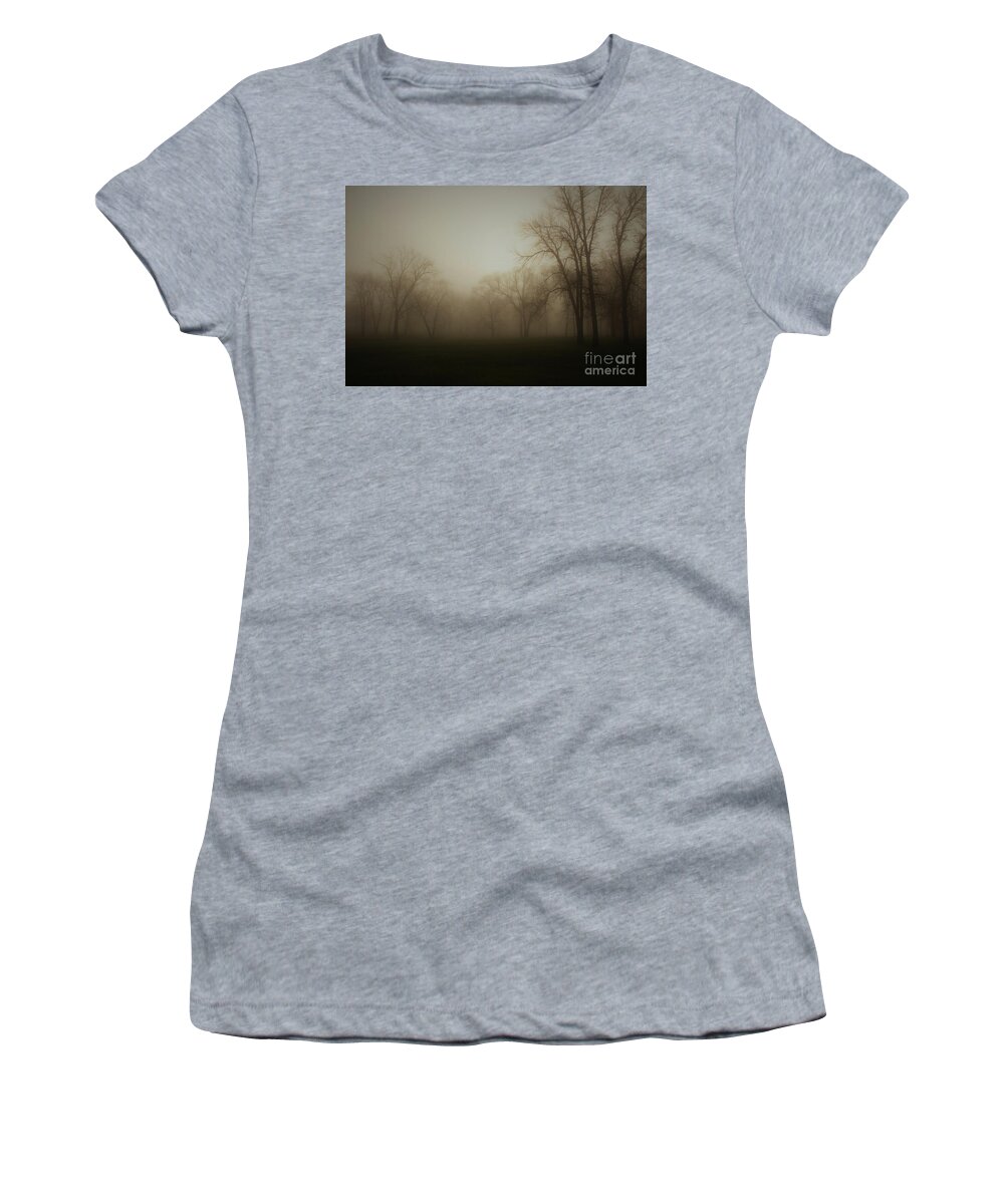 Tree Women's T-Shirt featuring the photograph A New Day by Inspired Arts
