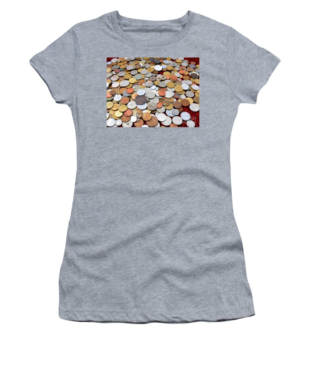 Money Women's T-Shirt featuring the photograph Once they meant everything by Brenda Kean