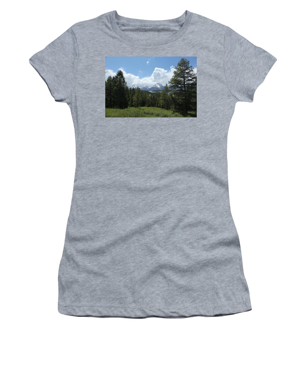 Landscape Women's T-Shirt featuring the photograph Wyoming 6500 by Michael Fryd