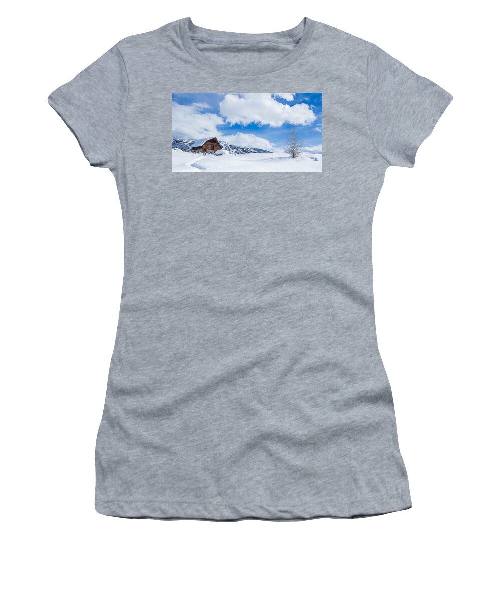 Mountain Women's T-Shirt featuring the photograph YeeHawww by Sean Allen