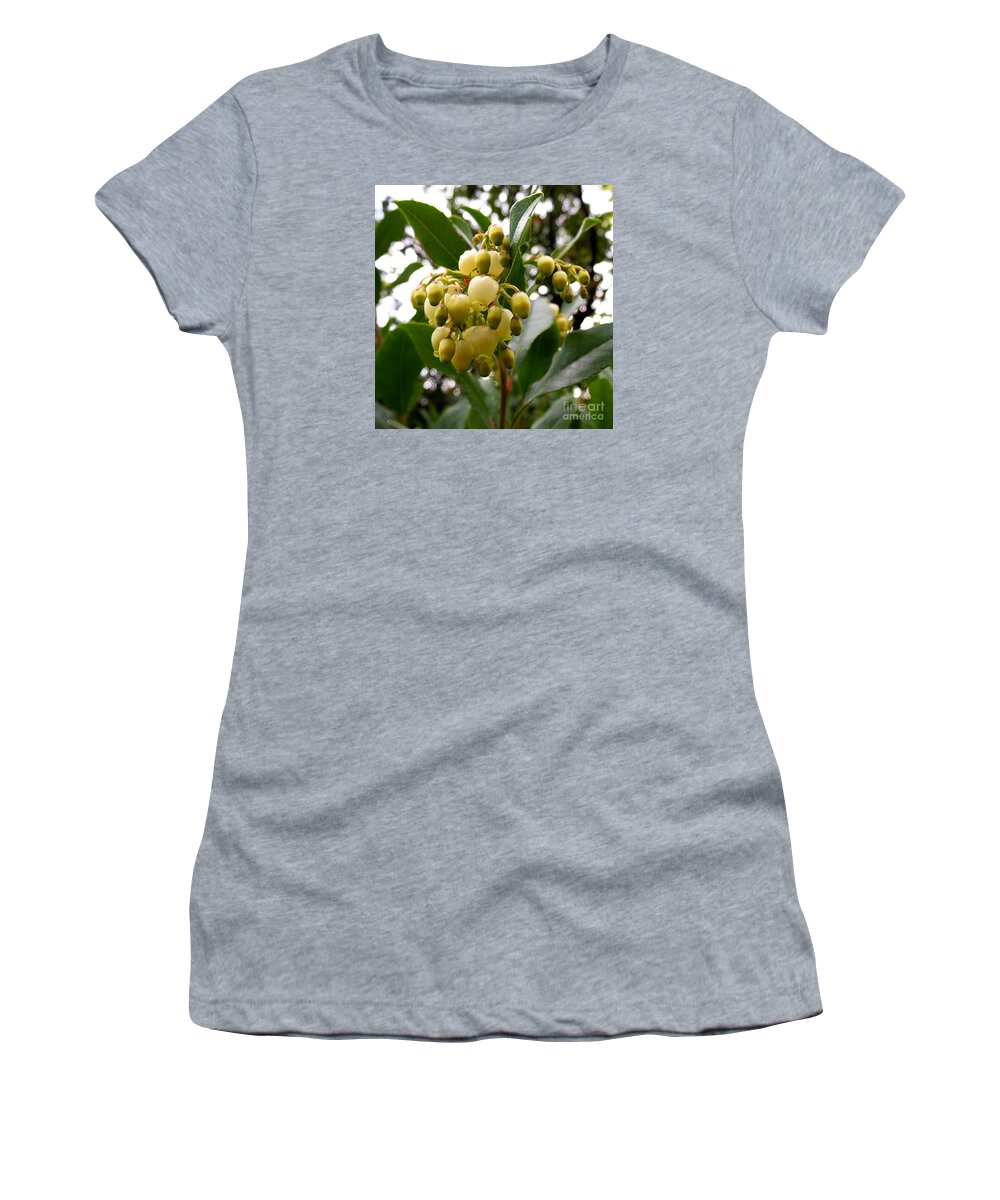 Photography Women's T-Shirt featuring the photograph Yellow cleistogamous by Francesca Mackenney