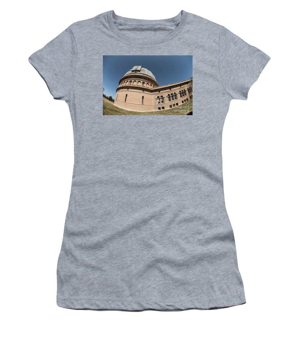Telescope Women's T-Shirt featuring the photograph Yerkes Observatory - 5 by David Bearden