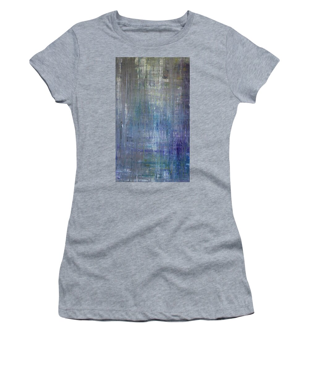 Derek Kaplan Women's T-Shirt featuring the painting You Lift Me Up by Derek Kaplan