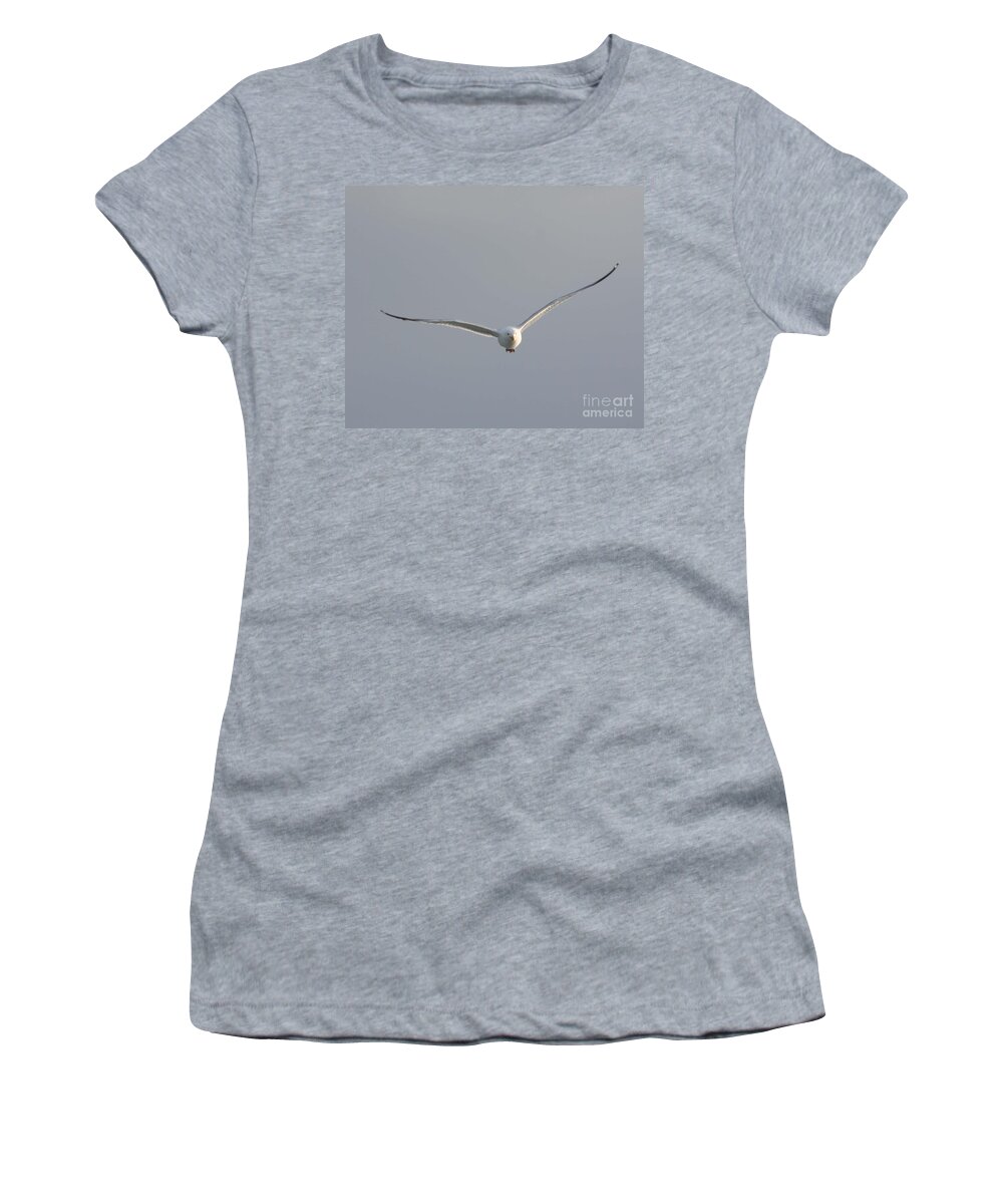 Zooming In Women's T-Shirt featuring the photograph Zooming In by John Telfer