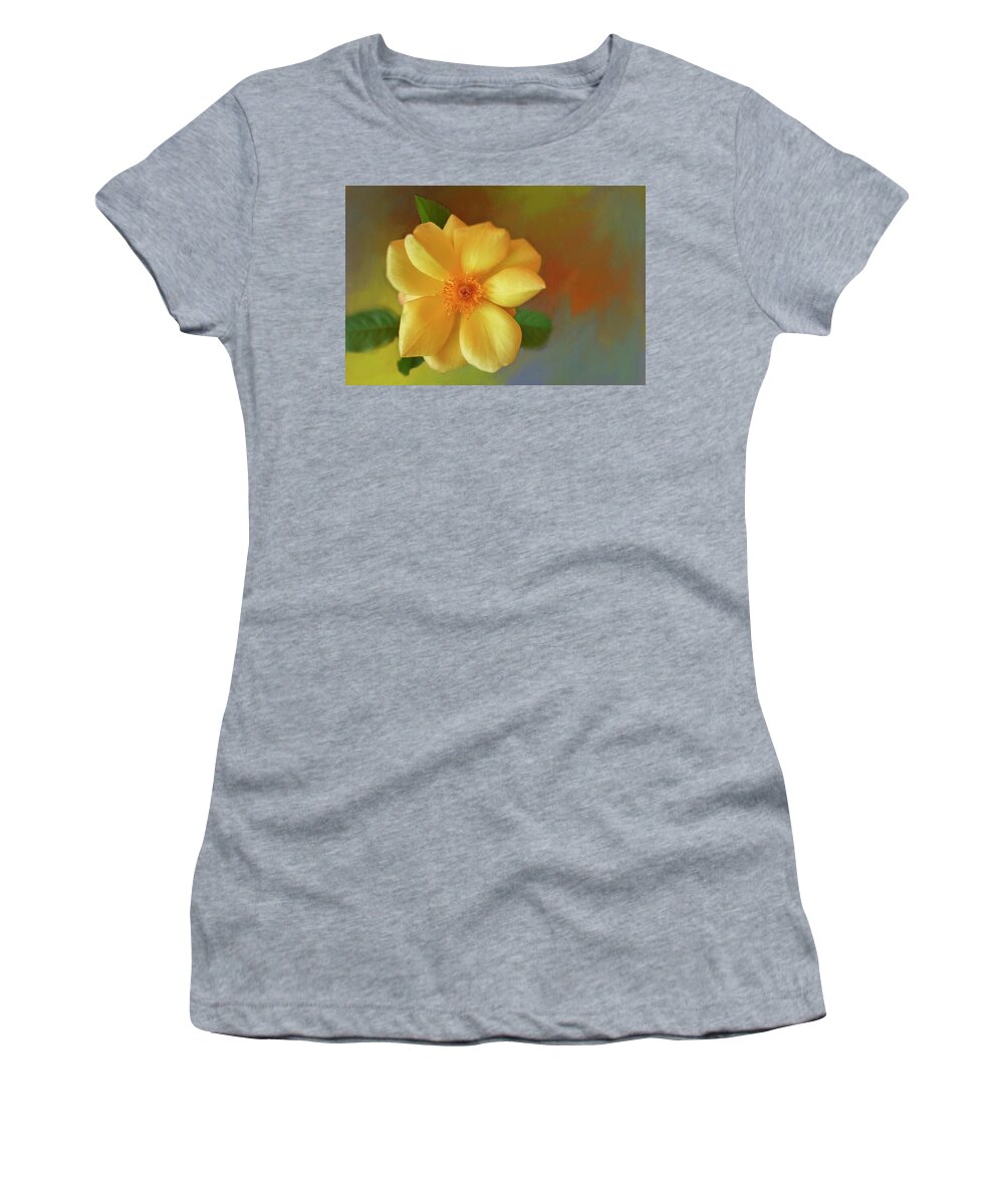 Rose Women's T-Shirt featuring the photograph A Rose #1 by Ches Black