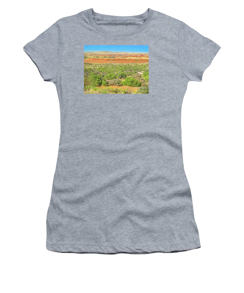 Bighorn Canyon National Recreation Women's T-Shirt featuring the photograph Bighorn Canyon National Recreation #1 by Benny Marty