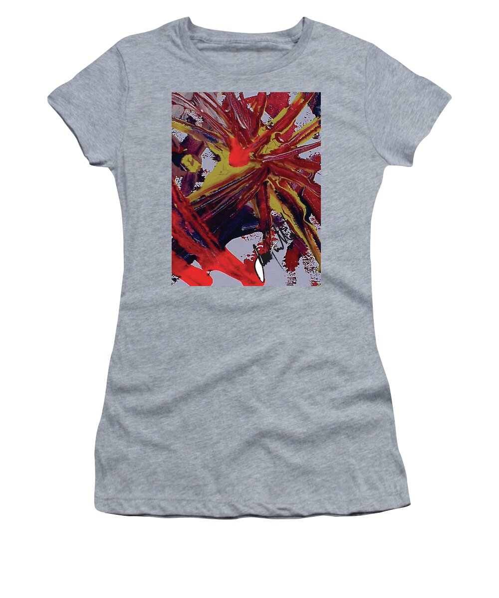  Women's T-Shirt featuring the digital art Gravitate #1 by Jimmy Williams