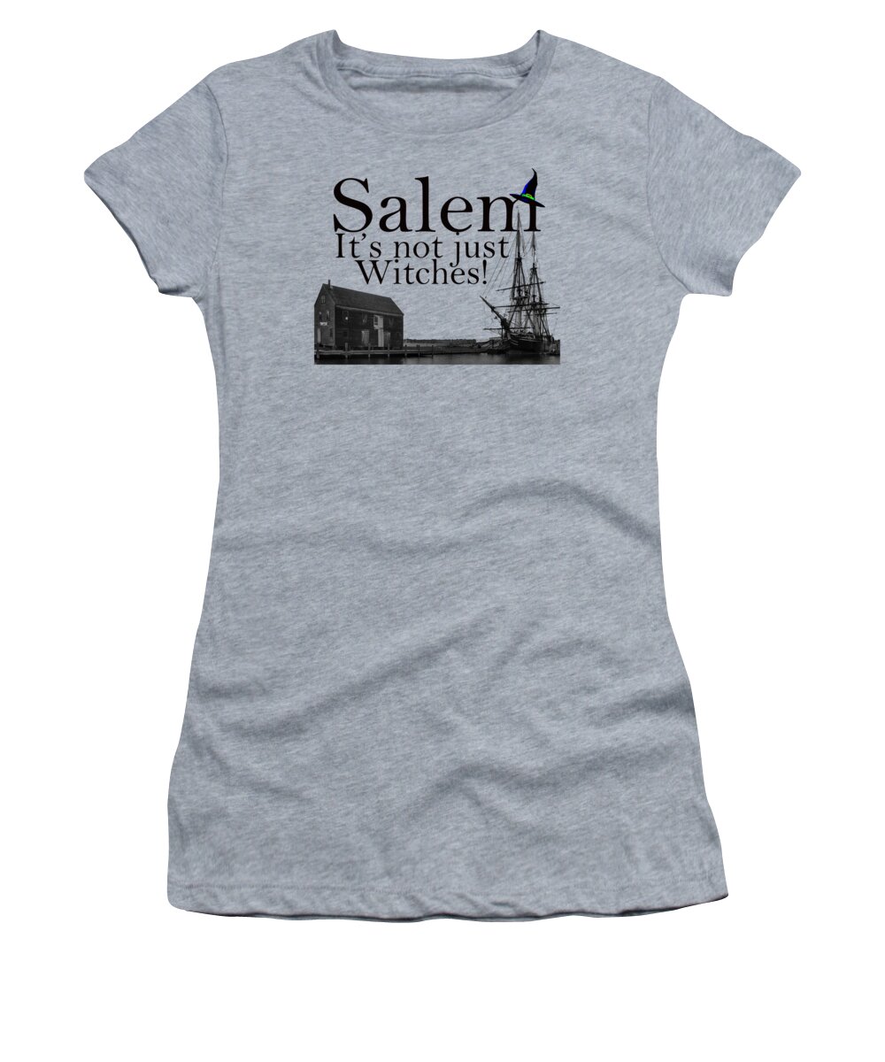 Autumn Women's T-Shirt featuring the digital art Salem Its not just for Witches by Jeff Folger