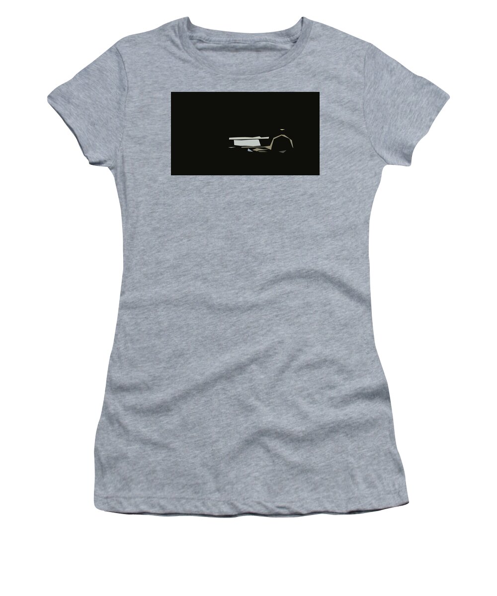 Car Women's T-Shirt featuring the digital art Gumpert Apollo R Abstract Design #3 by CarsToon Concept