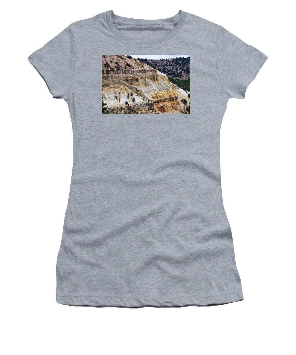 Yellowstone National Park Women's T-Shirt featuring the photograph Yellowstone National Park #3 by Susan Jensen