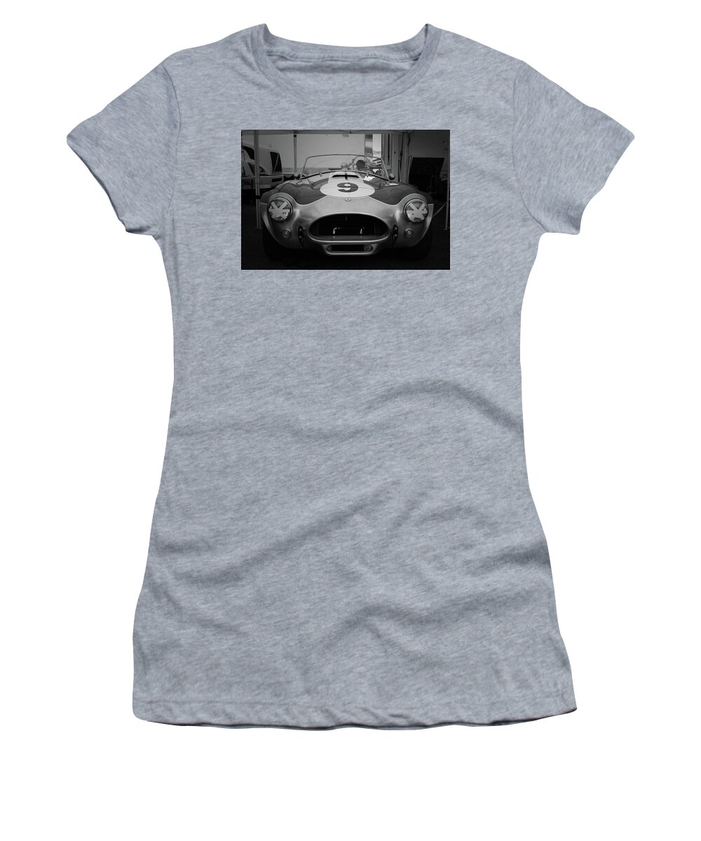  Women's T-Shirt featuring the pyrography 427 Cobra by Naxart Studio