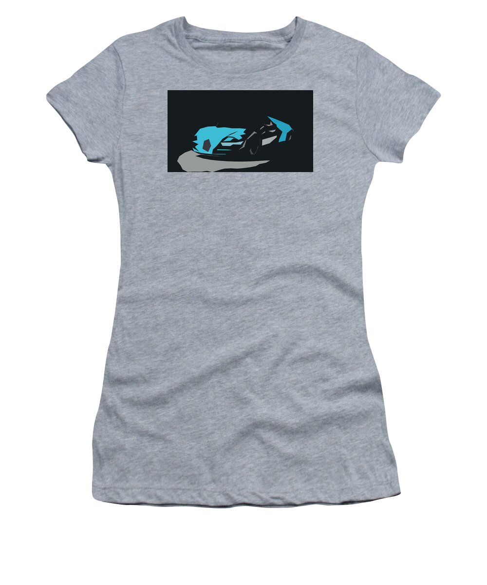 Women\'s America #67 Abstract - Fine by Concept CarsToon Art Bugatti T-Shirt Design