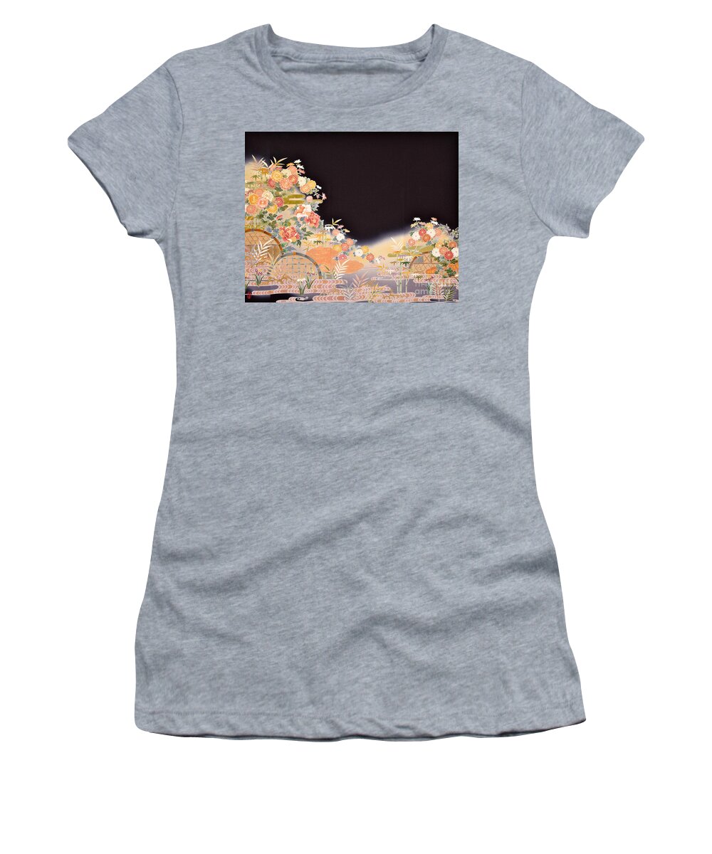  Women's T-Shirt featuring the digital art Spirit of Japan T77 by Miho Kanamori