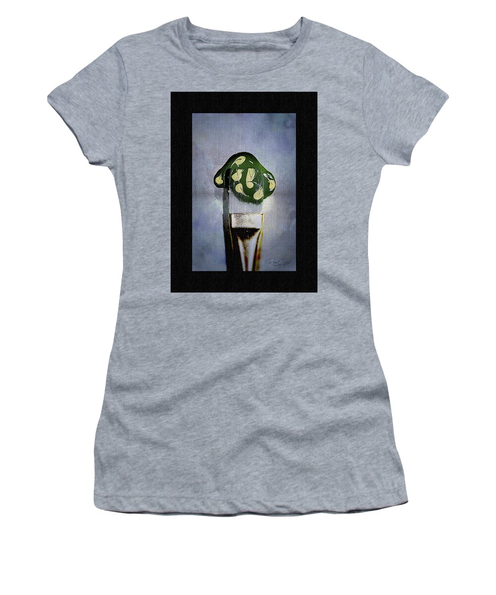 Painting Women's T-Shirt featuring the photograph A Brush Art Happening by Rene Crystal